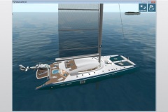 UNITY projet Nahema Catamaran 05