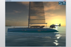 UNITY projet Nahema Catamaran 02