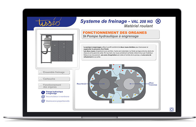 E-LEARNING projet pour TISSEO