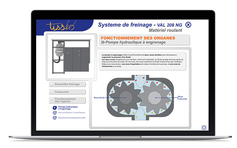 E-LEARNING projet pour TISSEO