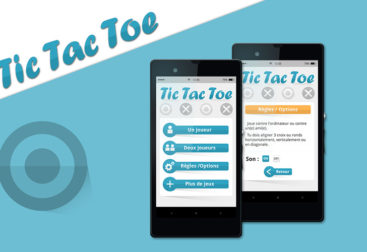 Jeu mobile Tic Tac Toe